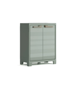 ARMADIO IN RESINA BASSO KETER "PLANET" GRIGIO, 80X44X100 CM